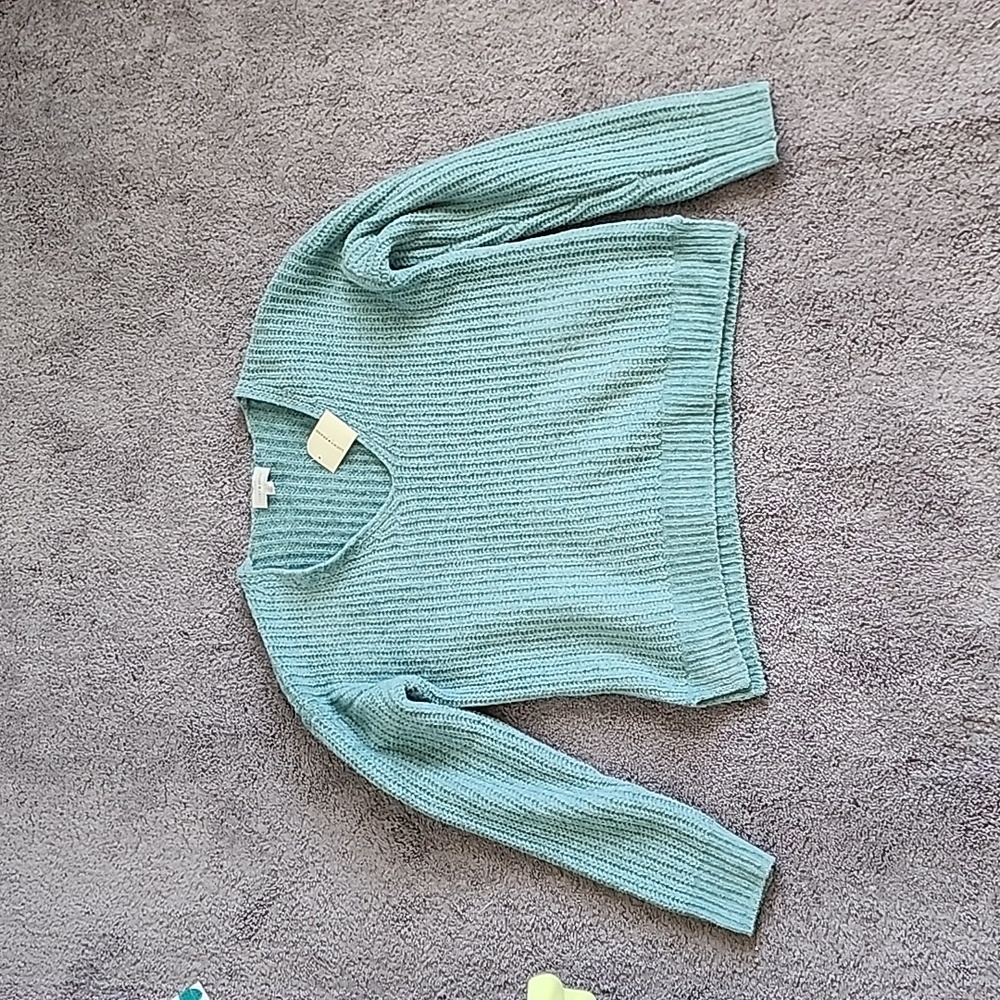 Lucky Brand Fuzzy Knit Sweater
